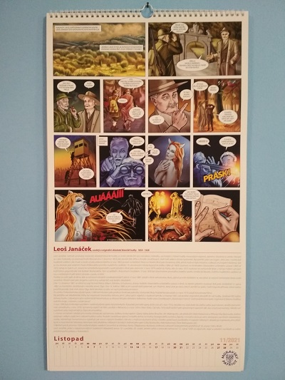 Nástěnný kalendář 2021 střípky z moravské historie